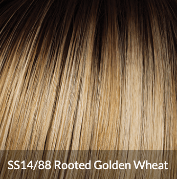 Hairdo Allure Medium Length Wig, SS14/88 Rooted Golden Wheat