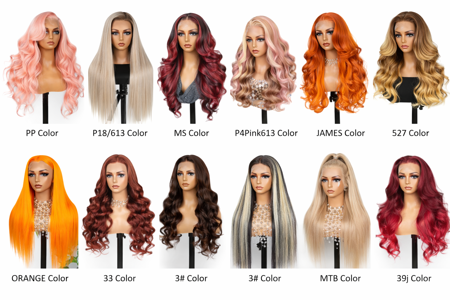 Black HD Invisible Transparent 24' Lace Front Wigs Glueless Lace Brazilian Human Hair Pre-Plucked Wigs With Bleached Knots