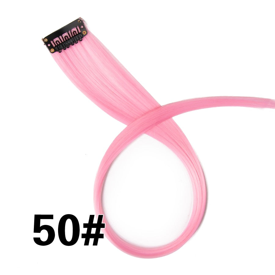 Colorful Hair Extensions – Vibrant Clip-In Hair Pieces for Women & Girls