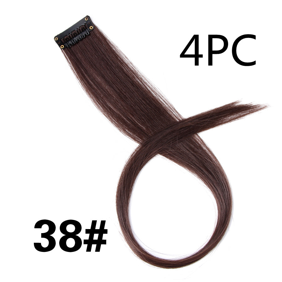 Colorful Hair Extensions – Vibrant Clip-In Hair Pieces for Women & Girls