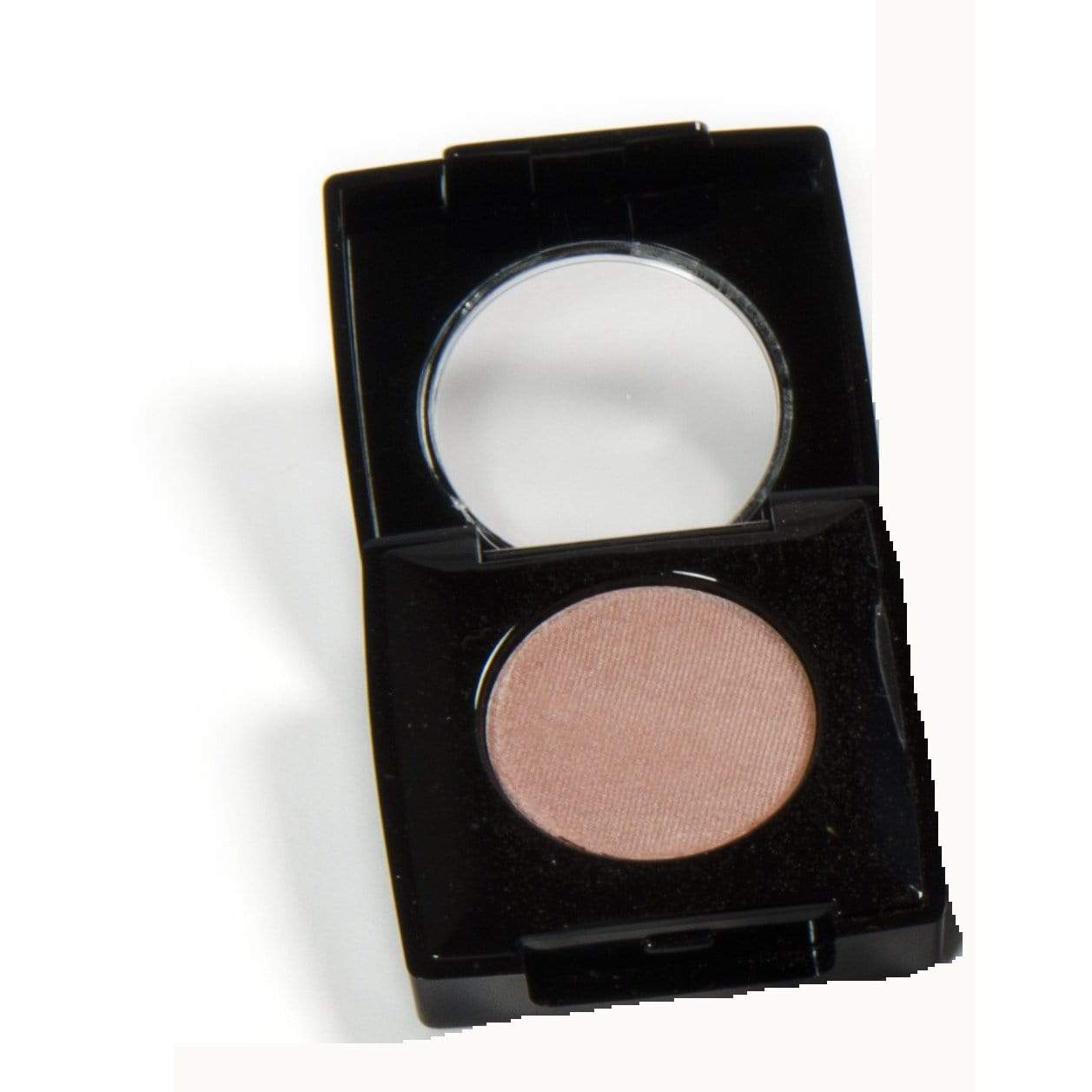 Danyel Cosmetics Eyelight Shadows Mocha Frost single eyeshadow compact featuring a soft shimmering mocha taupe brown shade, silky neutral eye makeup for sensitive eyes, fragrance-free everyday eyeshadow for natural looks, soft glam, smoky eyes and special occasion makeup by Danyel Cosmetics & Marli Skin Care at Thai Luxury Hair