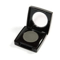 Danyel Cosmetics Eyelight Shadow in Slate, smoky slate gray single eyeshadow compact with mirror, highly pigmented neutral eye makeup, blendable charcoal gray eye shadow for soft smoky eyes, everyday makeup, professional beauty looks, eye liner and brow tint use, sensitive eye makeup, fragrance-free eyeshadow, luxury cosmetics and versatile eye color.