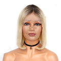 Hand-Woven Lace Human Hair Wig