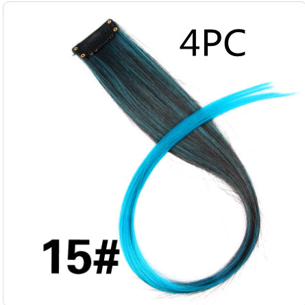 Colorful Hair Extensions – Vibrant Clip-In Hair Pieces for Women & Girls
