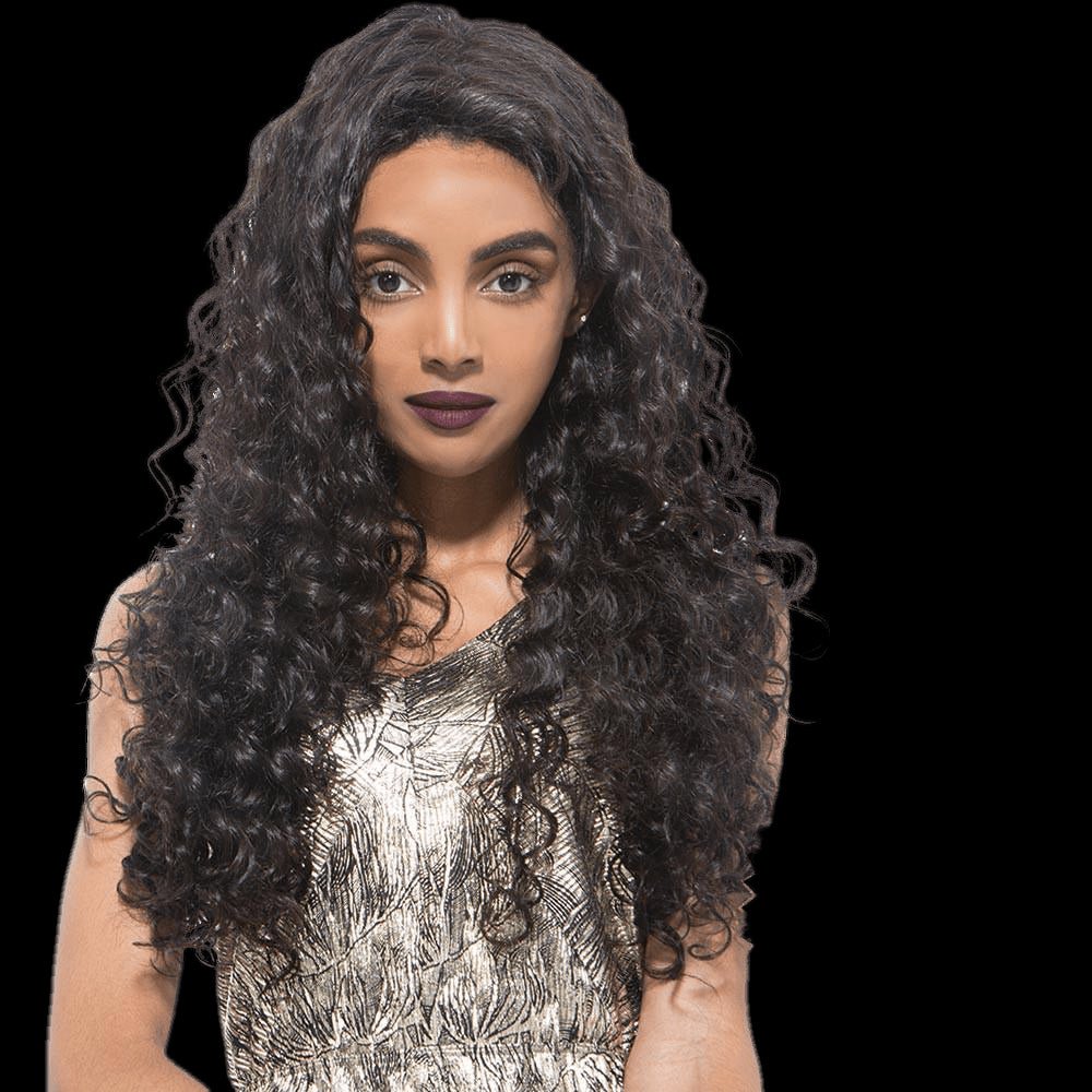 EBIN DRESS 9A  Lace Front Wig - DEEP WAVE 22''