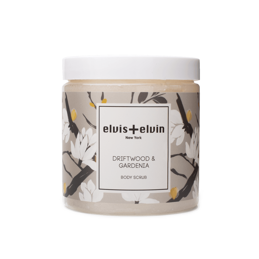 Driftwood & Gardenia Blend Body Scrub with Dead Sea Salt 300ml