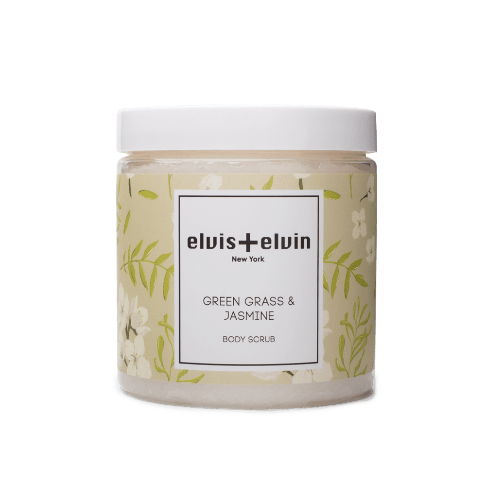 Green Grass & Jasmine Body Scrub with Dead Sea Salt 300ml