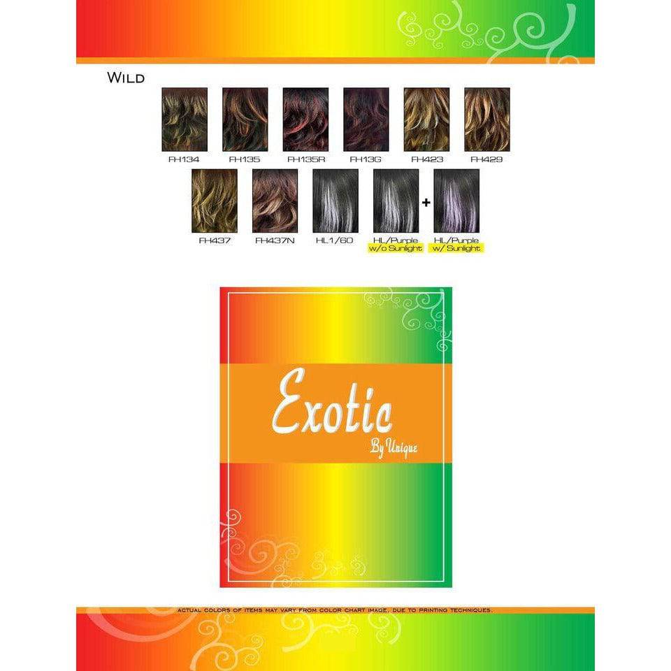 Unique Exotic Collection Loveable Wig
