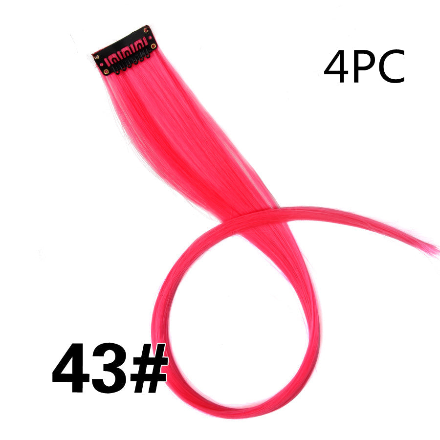 Colorful Hair Extensions – Vibrant Clip-In Hair Pieces for Women & Girls