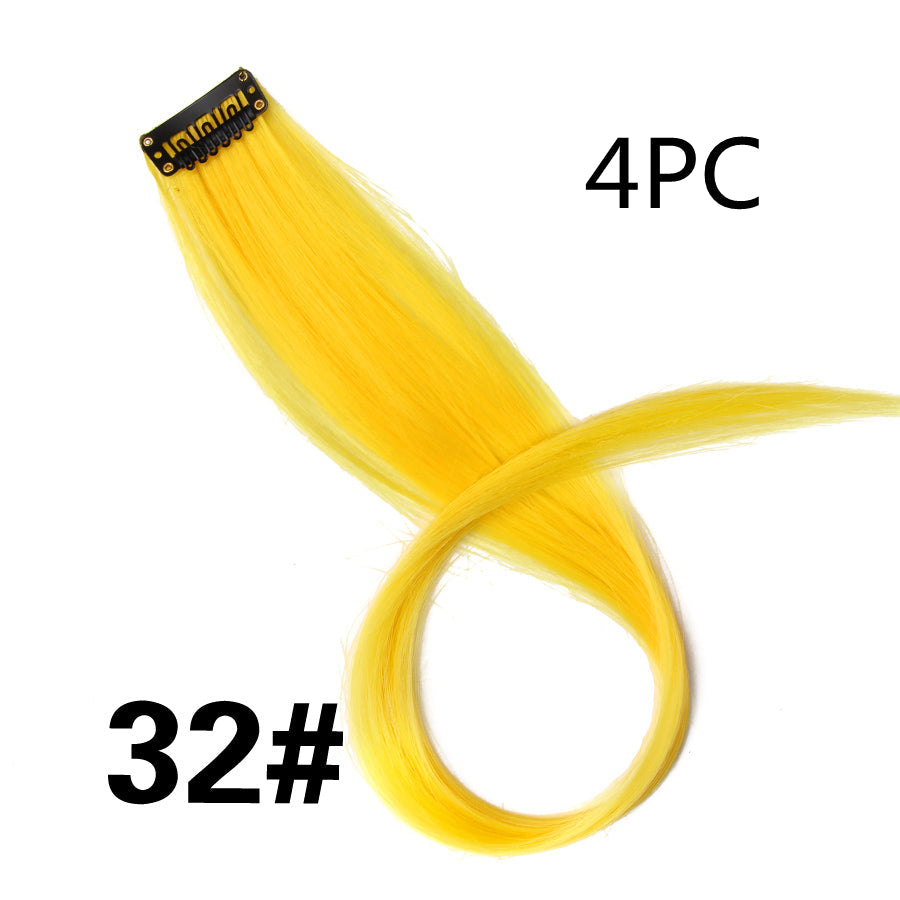 Colorful Hair Extensions – Vibrant Clip-In Hair Pieces for Women & Girls