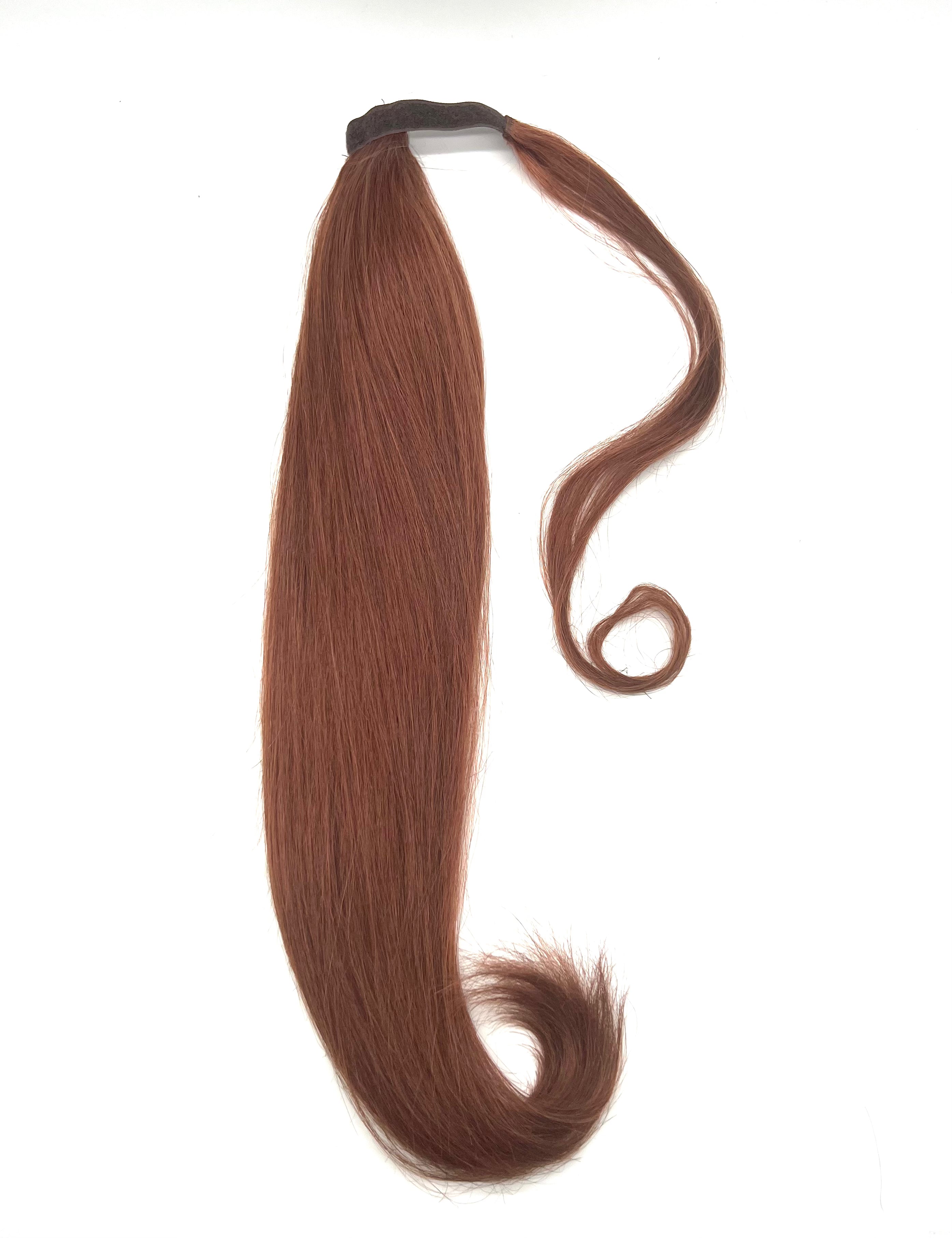 VIP PONYTAIL  / Silky 18"  100% Human Hair