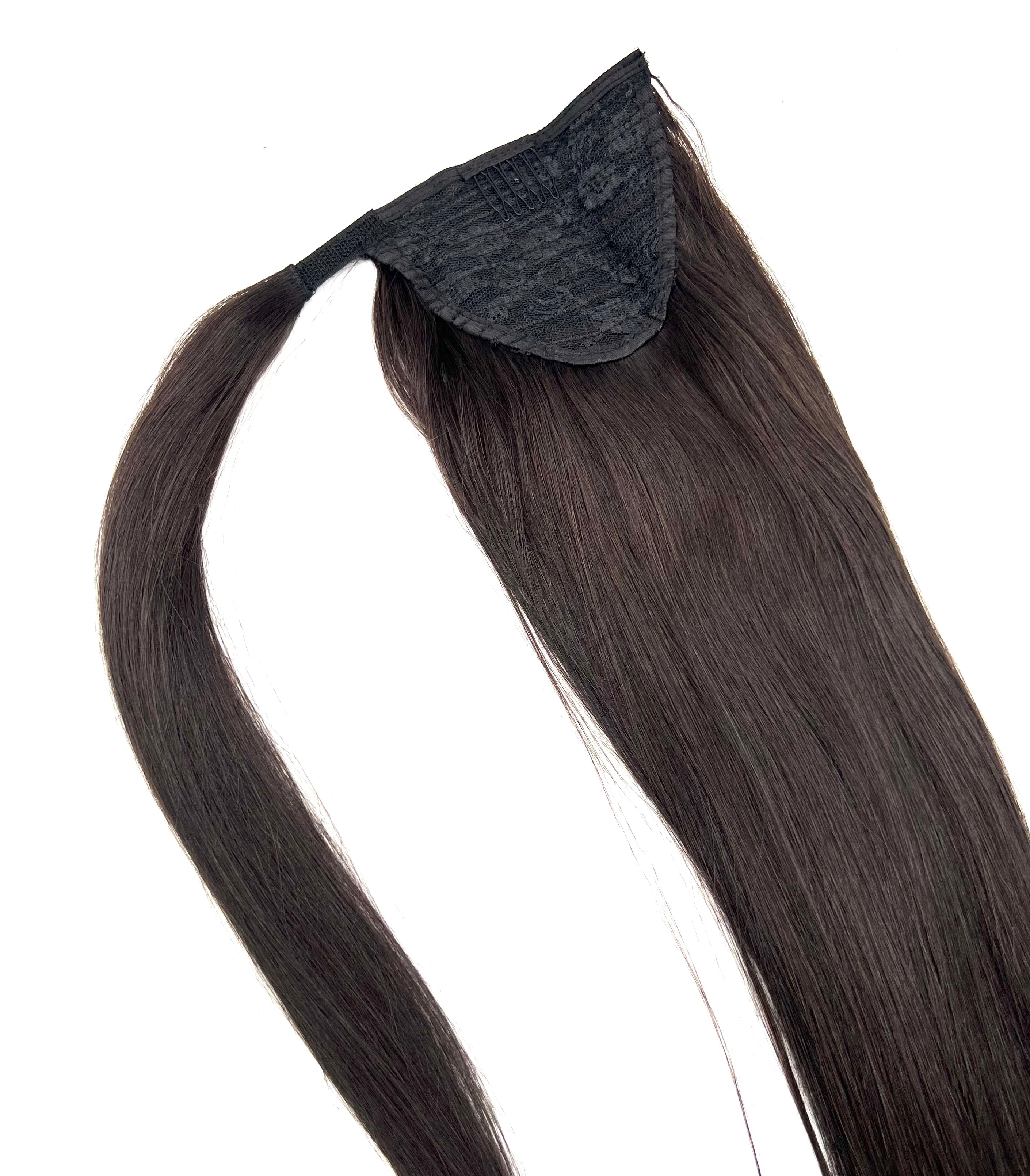 VIP PONYTAIL / Silky 24" (100 grams) 100% Human Hair