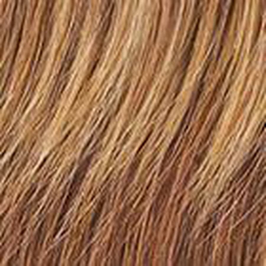 Close-up of brown hair strands