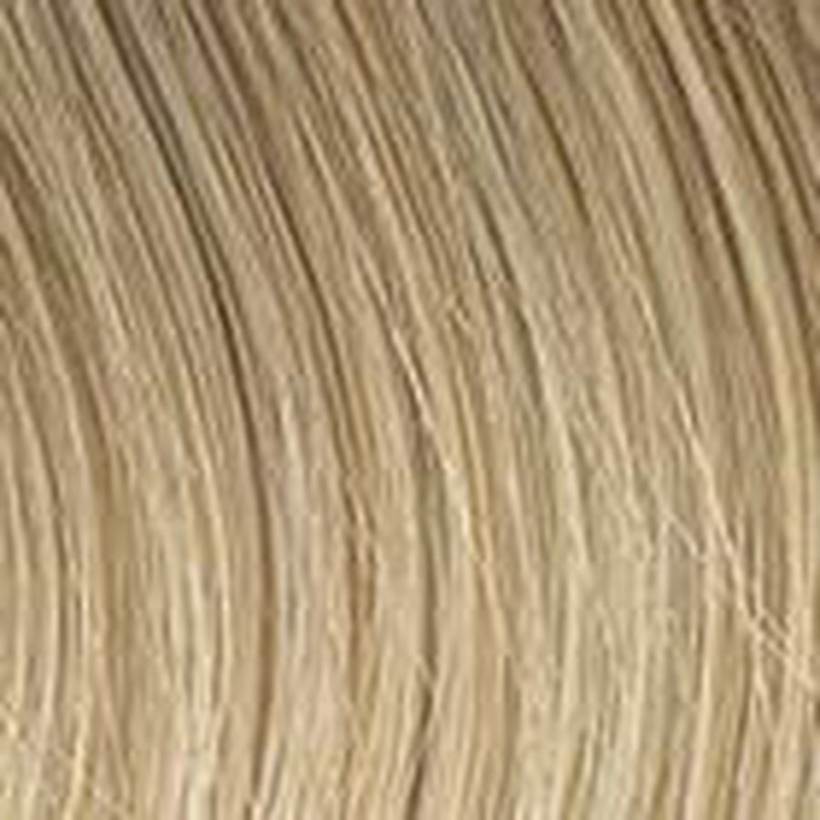 Close-up of light brown hair strands