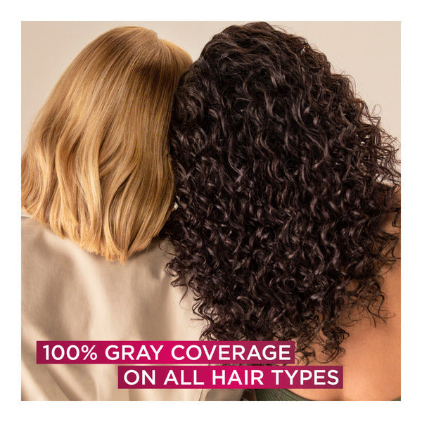 L’Oréal Crème Permanent Triple Care Hair Color 8G Medium Golden Blonde with 100% gray coverage for all hair types