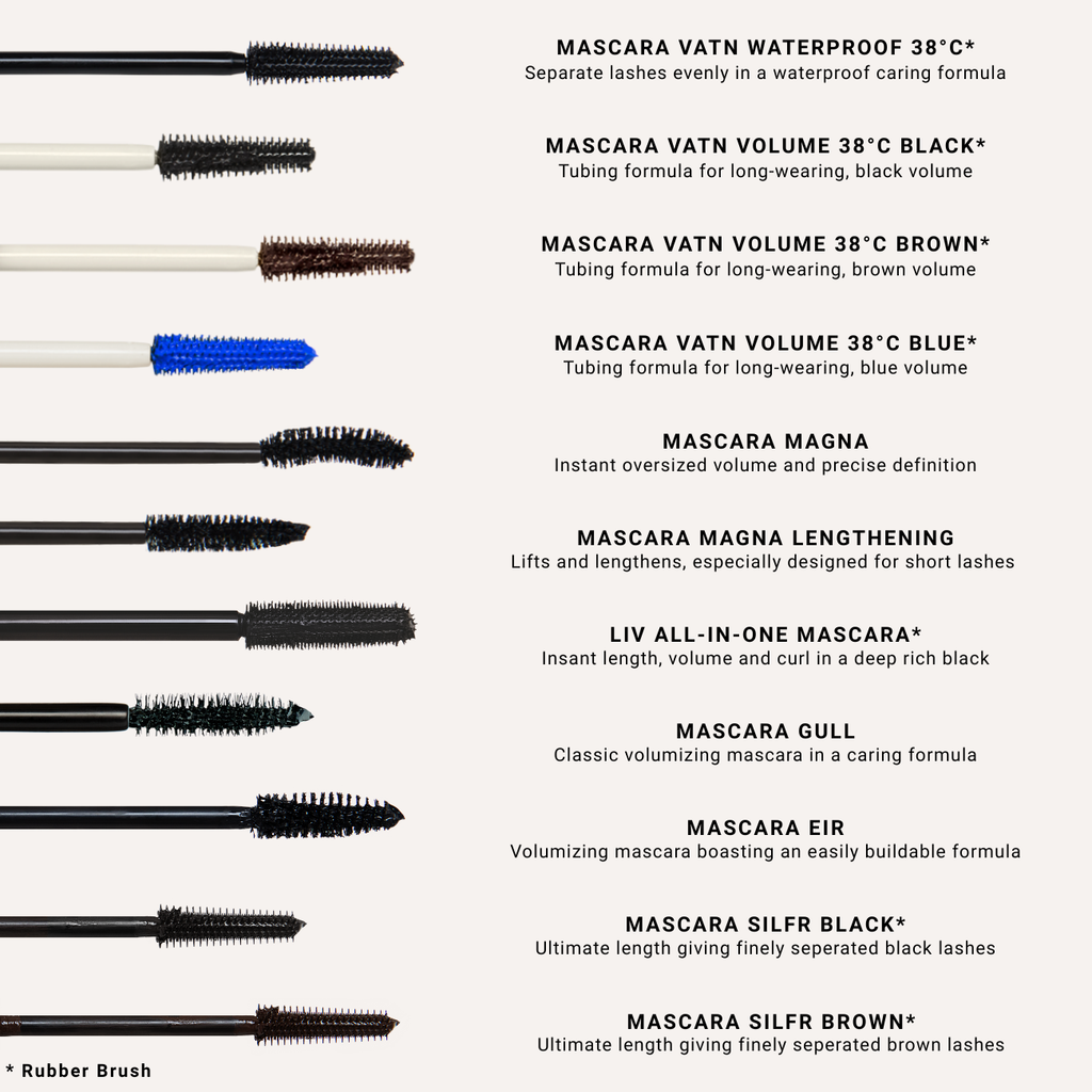 MASCARA VATN WATERPROOF 38°C