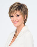 Raquel Welch Fierce & Focused Wig Hairpiece Color SS9/24 SS Iced Café Latte