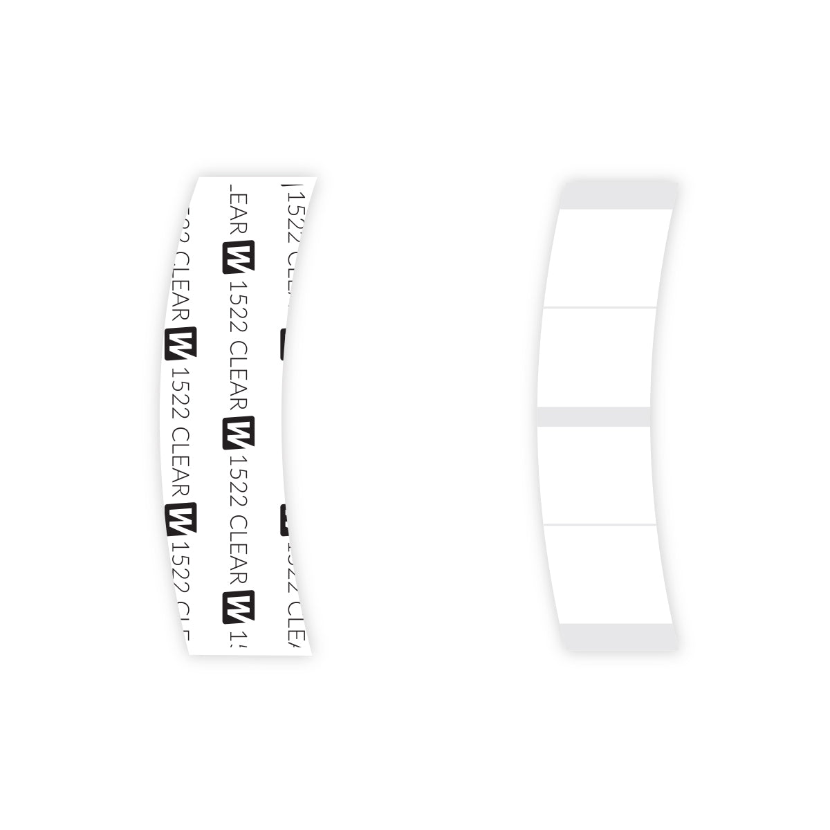 Walker Tape 1522 Clear Wig Tape & Rolls Hair Extension Supplies - Choose Size