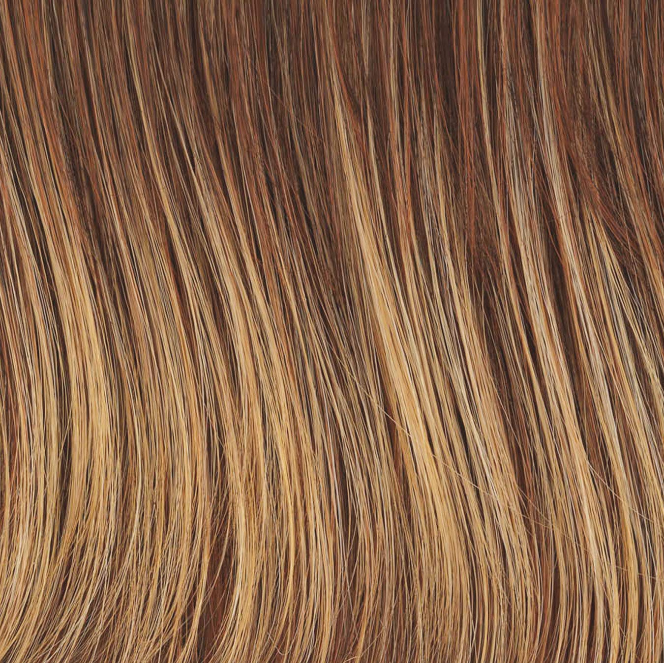 Raquel Welch Flying Solo Shoulder-Length Wig, RL31/29 Fiery Copper