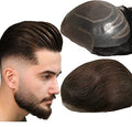 VIP Extensions Men's Human Hair Toupee 10 x 8 in, Color 1B40