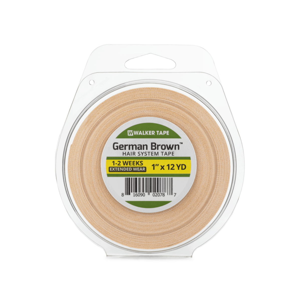 Walker Tape German Brown Wig & Extension Tape, Contours & Minis - Choose Size