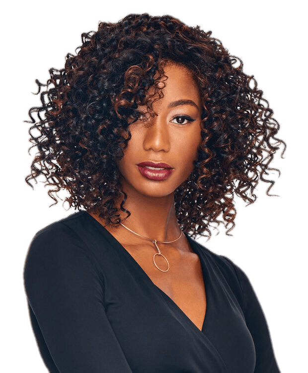 Hairdo Sassy Curl Wig, SS130 Rooted Dark Copper