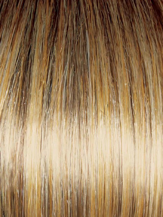 Raquel Welch Stay the Night Wig, RL11/25SS Shaded Honey Pecan
