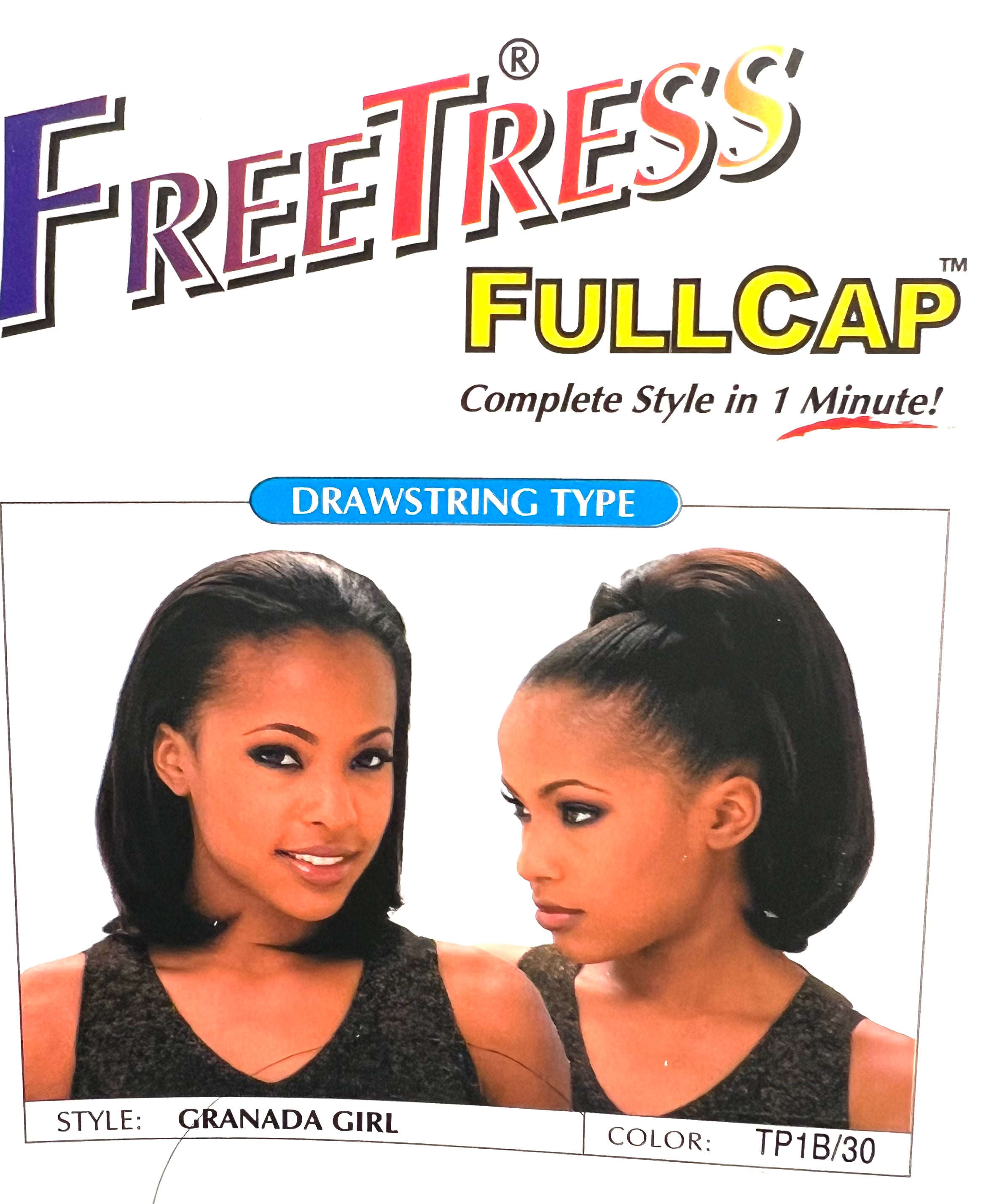 FreeTress Granada Girl Drawstring Fullcap Wig, 34