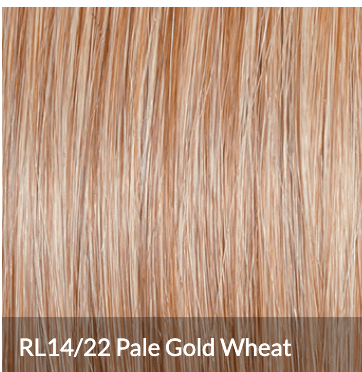 Raquel Welch Sheer Luxury Collection, Straight to Camera Shoulder-Length Layered Wig with Feather Lite Fiber Luxlite Cap Ll, Average, SS14/22 SS Shaded Wheat