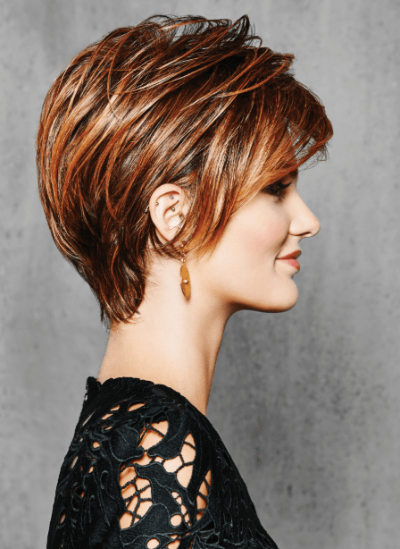 Take It Short | HF Synthetic Wig (Basic Cap)color R4