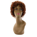 Unique 100% Human Hair Full Wig Style D Hairpiece