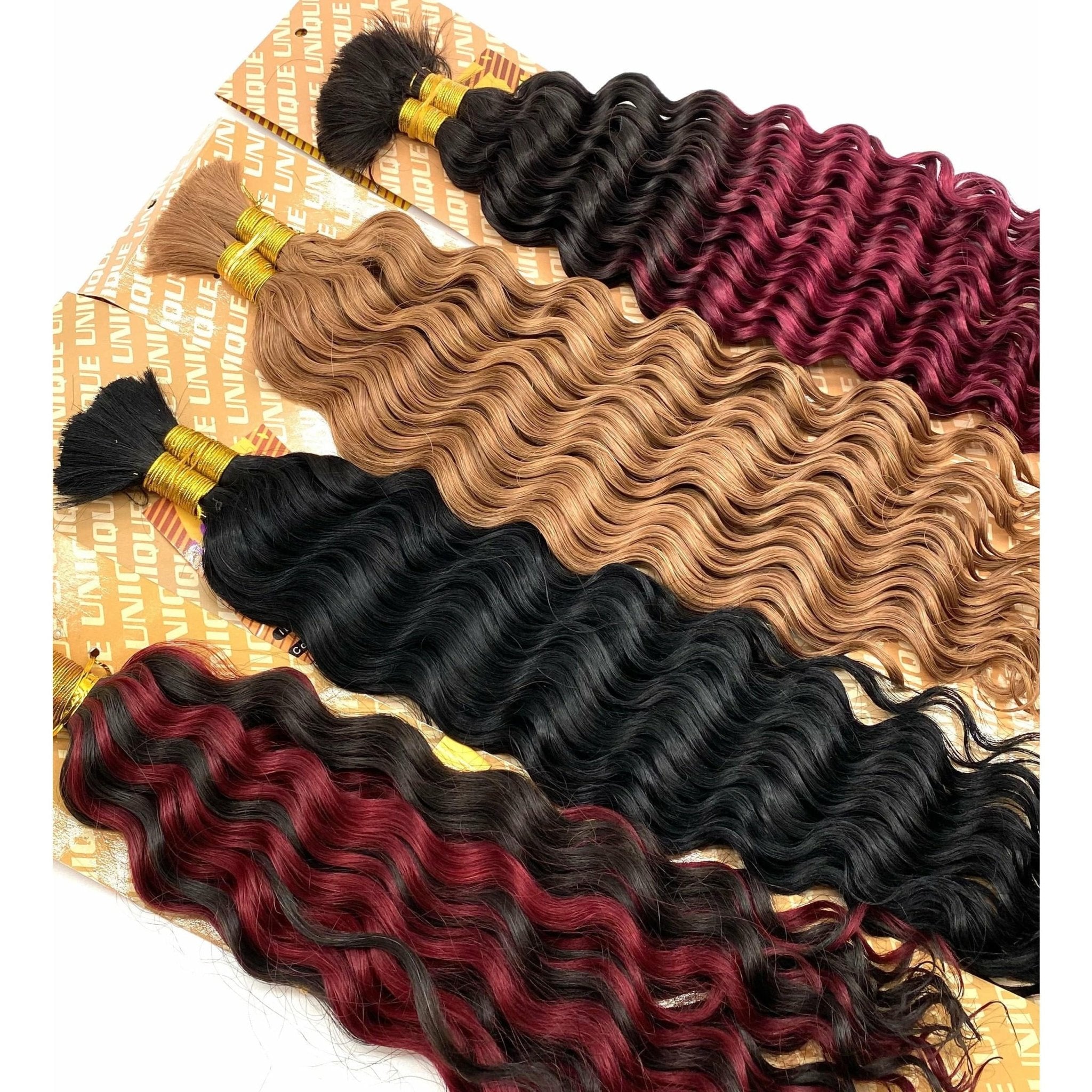 Unique's New Deep Bulk / 100% Human Hair 24''