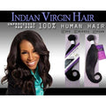 VIP Collection Indian Virgin Hair Extensions – 100% Unprocessed Raw Remy Human Hair Bundles, Natural Black, Luxury Long-Lasting Hair, 12–30 Inches