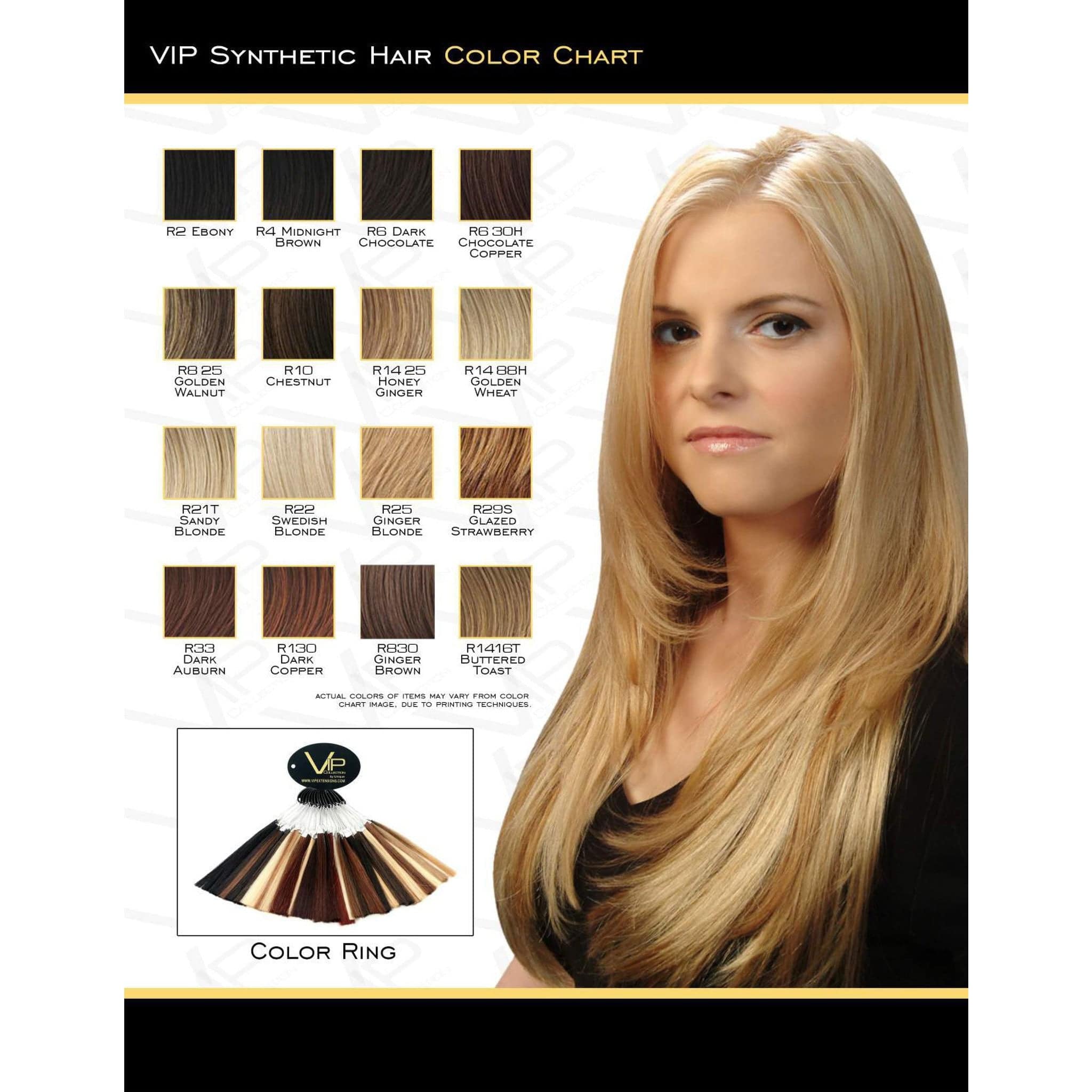 VIP Collection Synthetic Wig Lavender Style