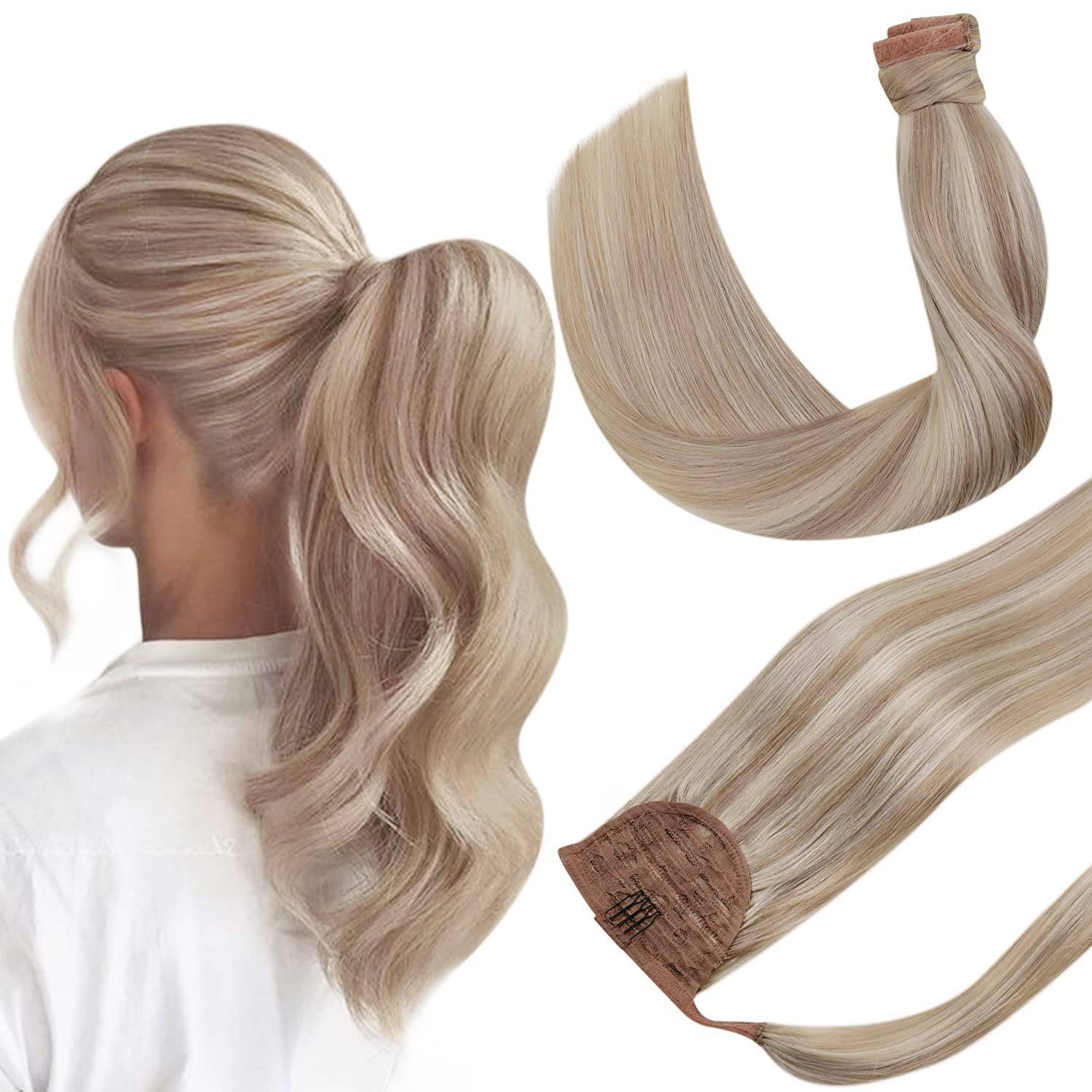 VIP PONYTAIL  / Silky 18"  100% Human Hair