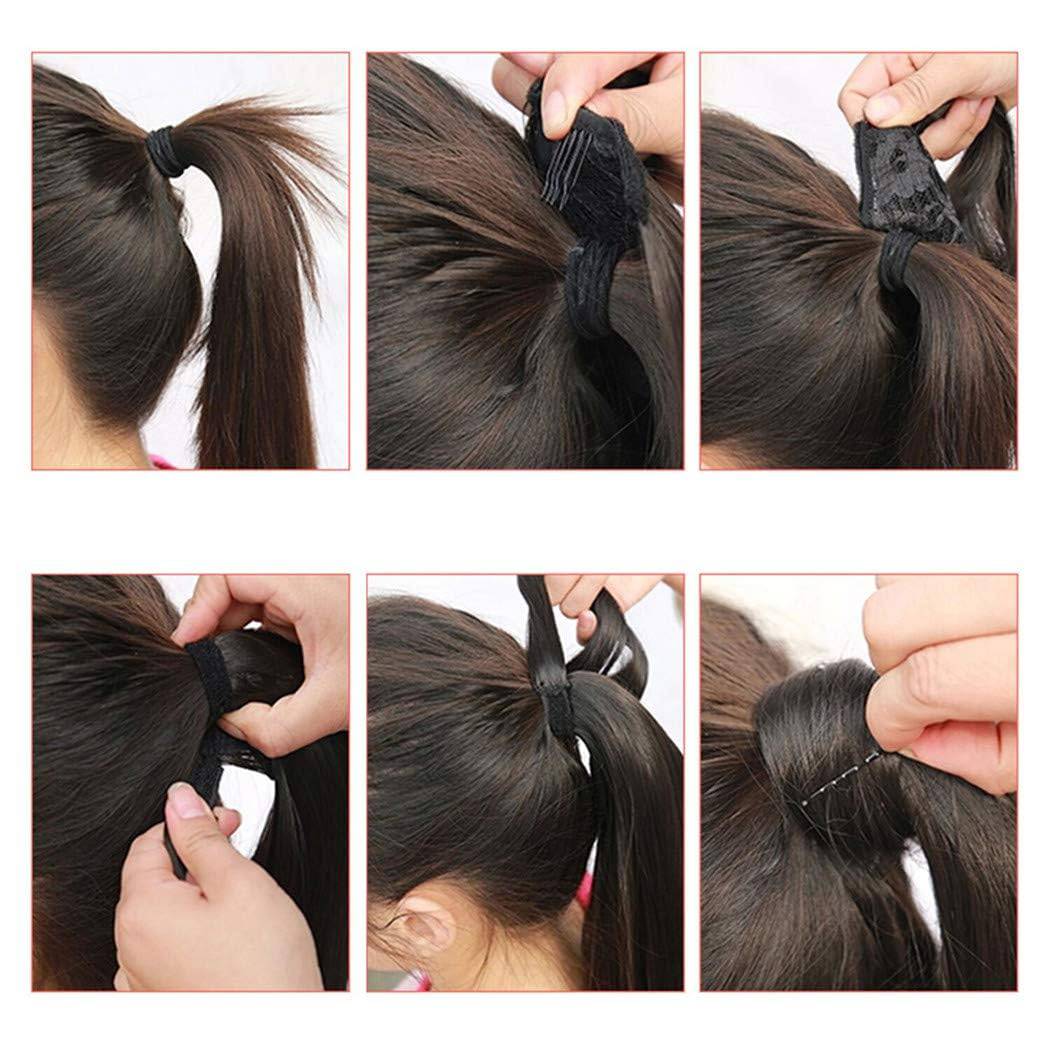 VIP PONYTAIL  / Silky 18"  100% Human Hair