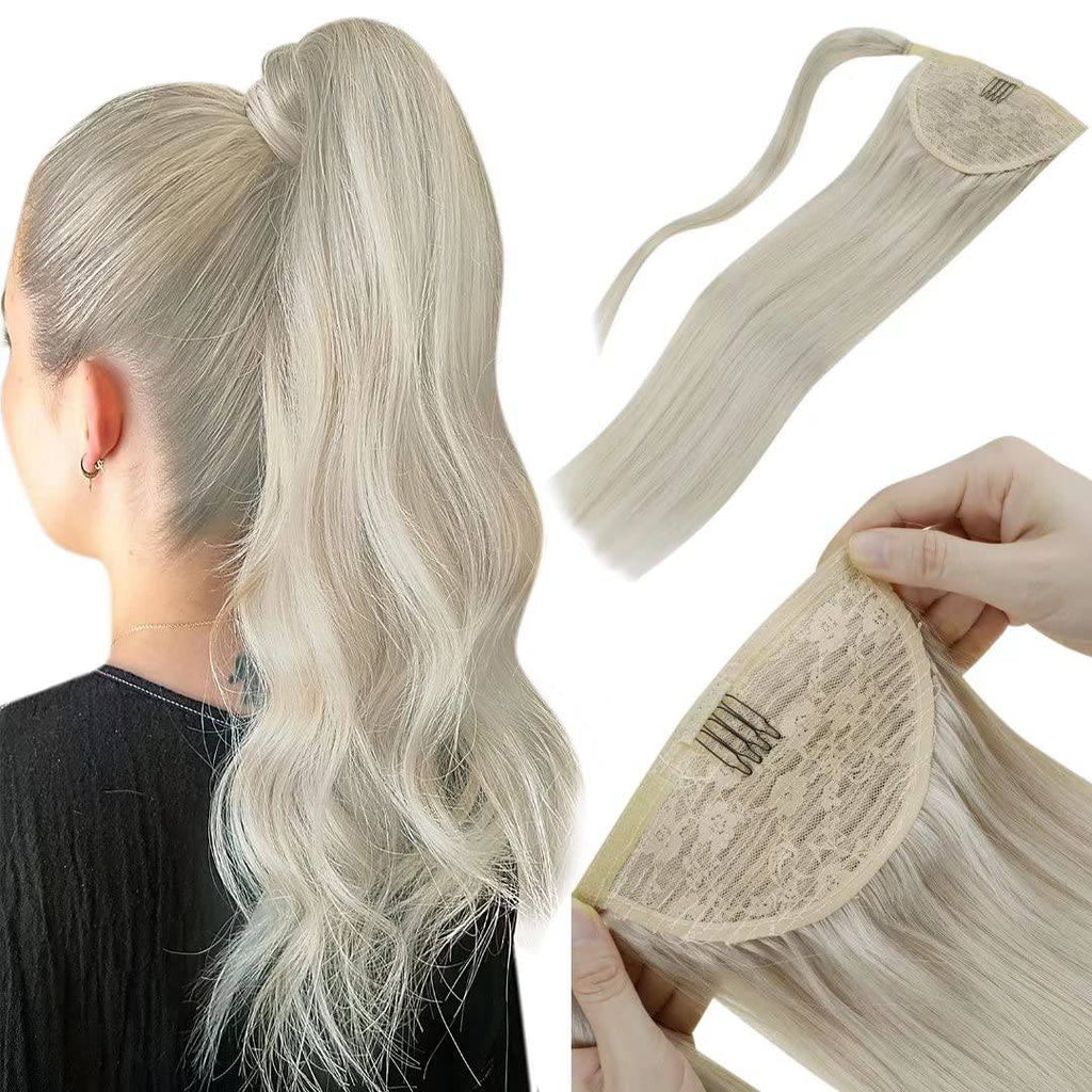 VIP PONYTAIL  / Silky 18"  100% Human Hair