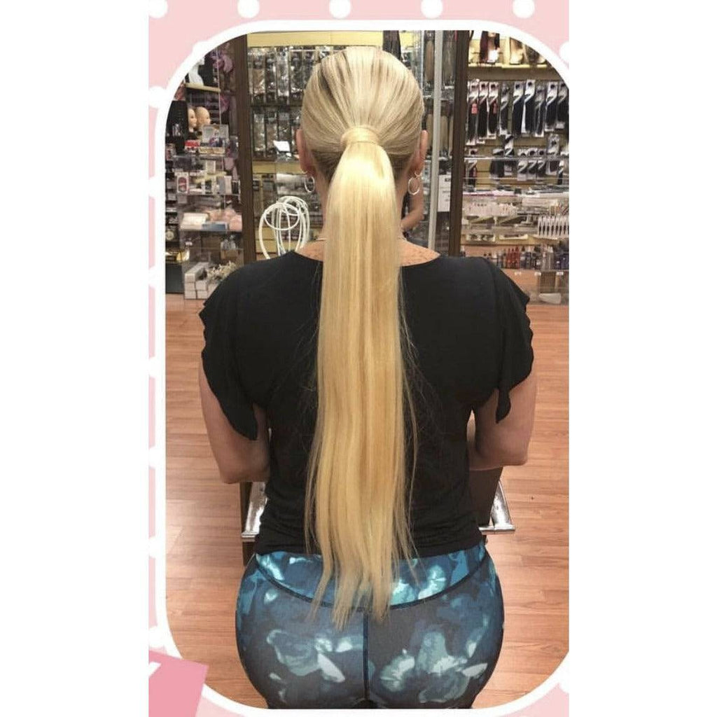 VIP PONYTAIL / Silky 24" (100 grams) 100% Human Hair