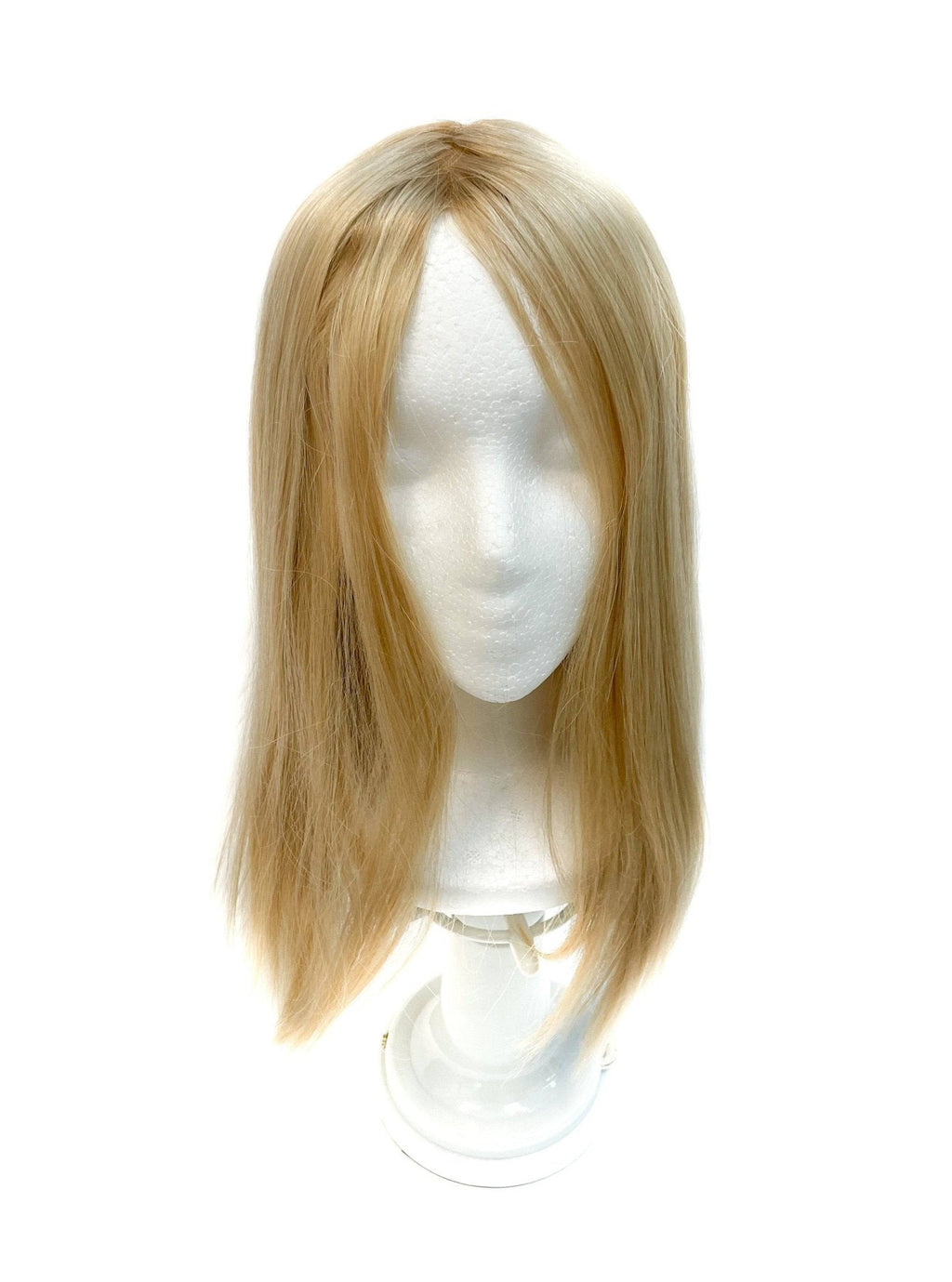 Virgin Remy Human Hair Silk Straight Top Topper Pieces (TP37)